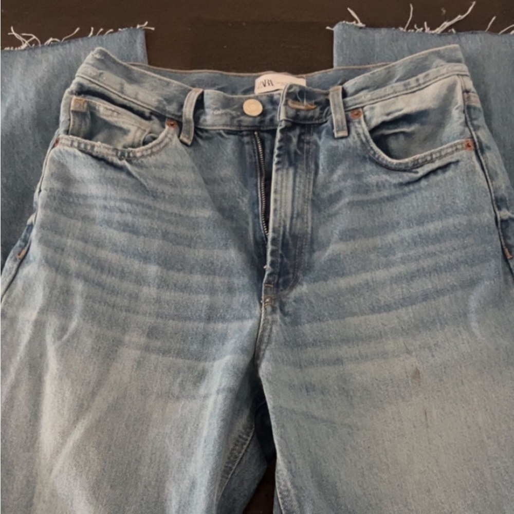 zara wide leg jeans